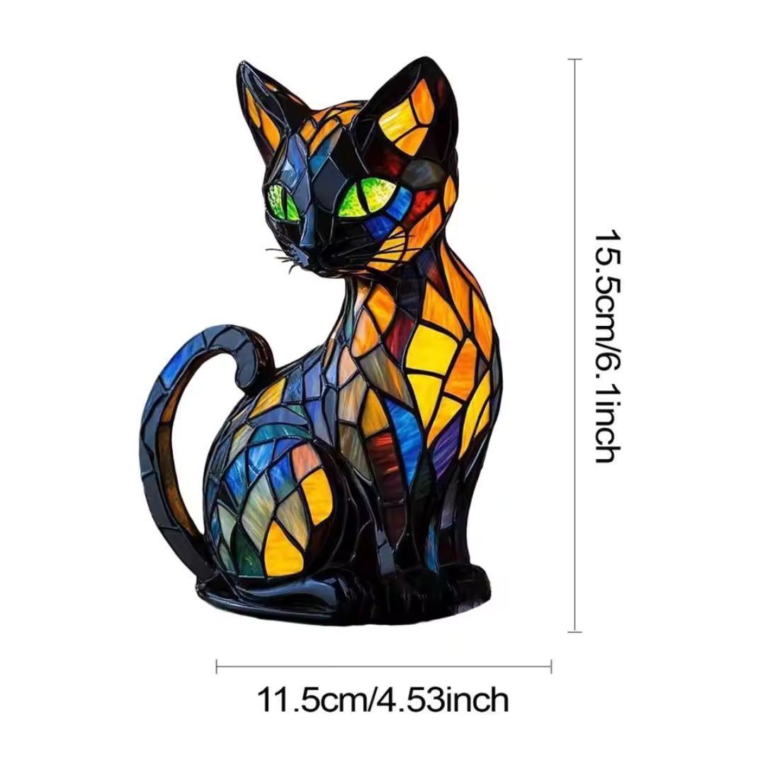 Ewerydays | Leuchtkatze – handgefertigte Lampe, die Herzen erstrahlen lässt