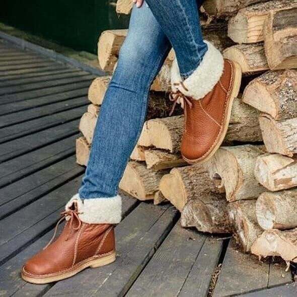 Ewerydays | Lunera – Damen Winterstiefel wasserdicht mit Wollfutter und Fleece