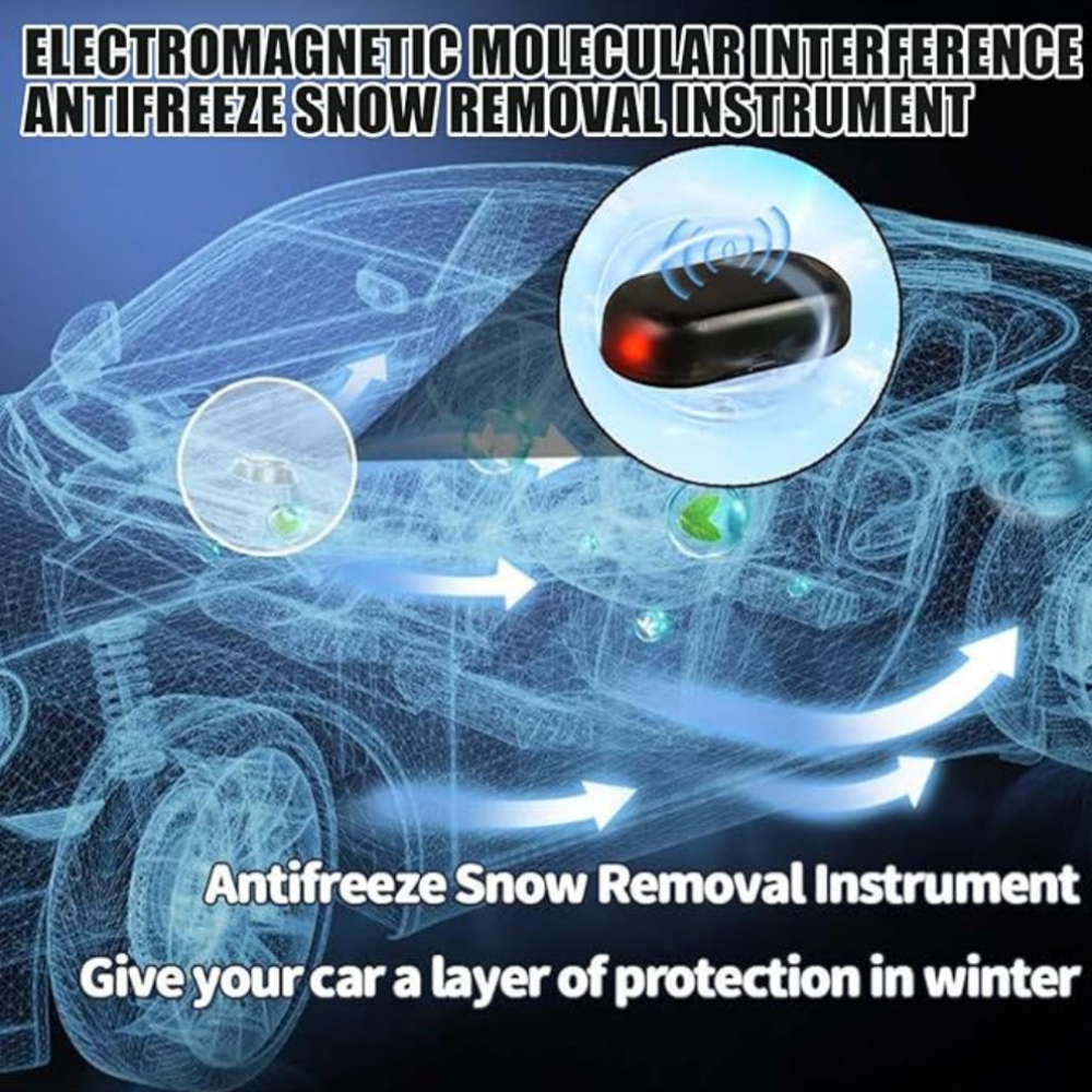 Ewerydays | CarDefroster – Elektrischer Eisentferner für Autoscheiben – Kompakt