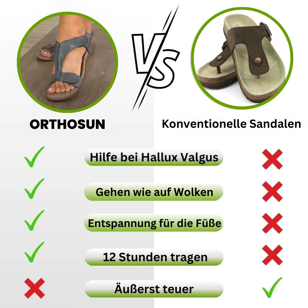 Ewerydays | OrthoSun - ergonomische Schmerzlinderungs-Sandalen
