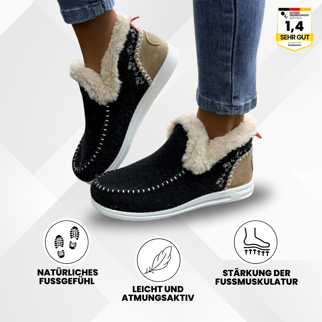 Ewerydays | OrthoComfy - ergonomischer schmerzlindernder Komfortschuh - Plüschgefüttert