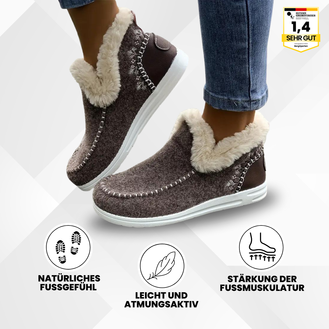 Ewerydays | OrthoComfy - ergonomischer schmerzlindernder Komfortschuh - Plüschgefüttert