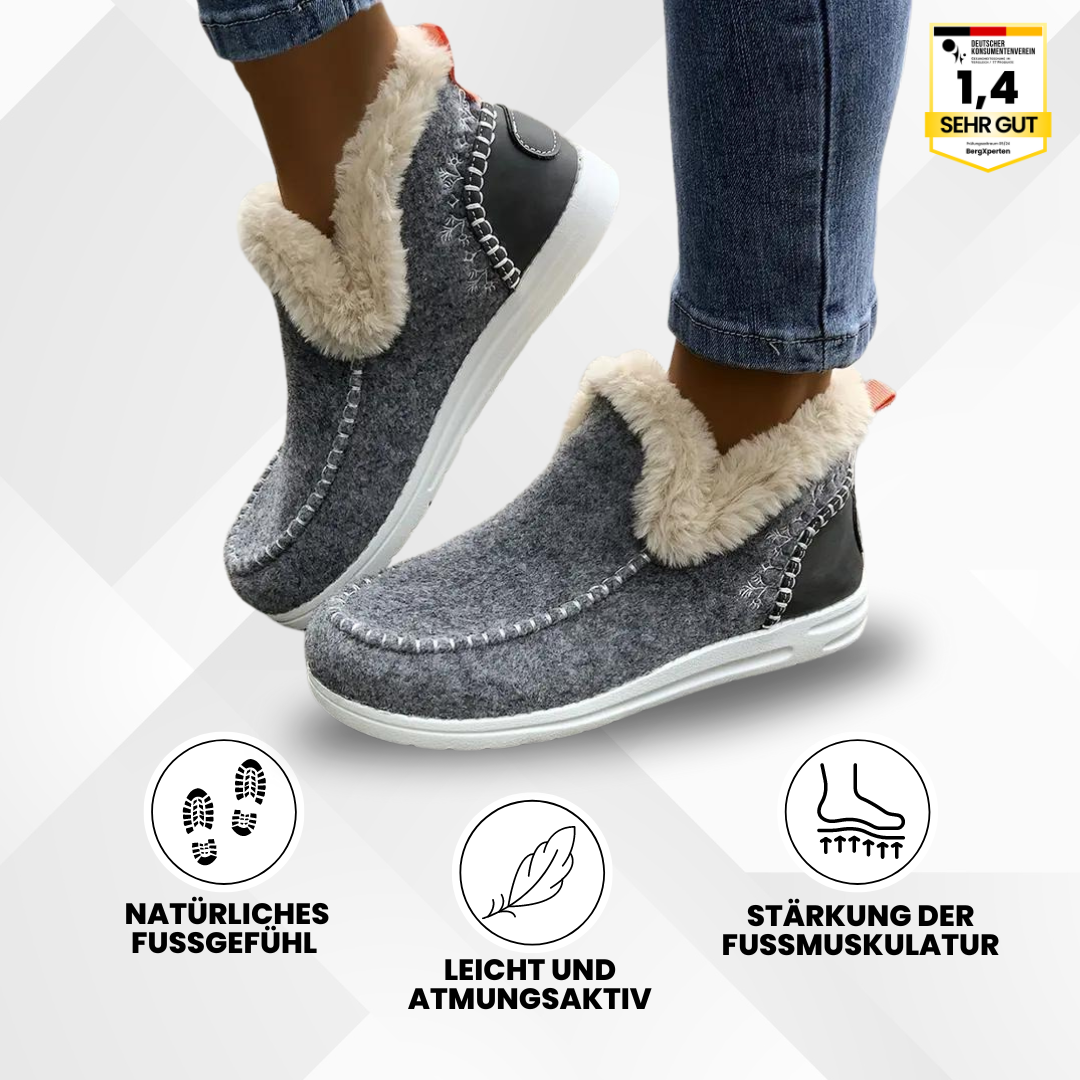 Ewerydays | OrthoComfy - ergonomischer schmerzlindernder Komfortschuh - Plüschgefüttert