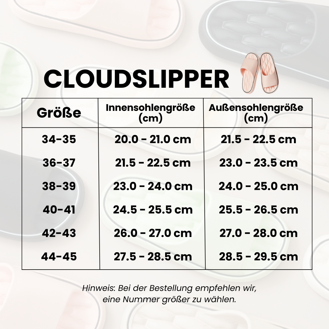 Ewerydays | Cloudslipper - Orthopädische Slipper für maximalen Komfort