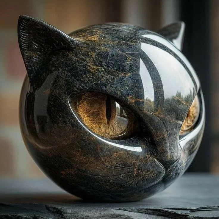 Ewerydays | Mystica – Die schwarze Wächterkatze aus Stein