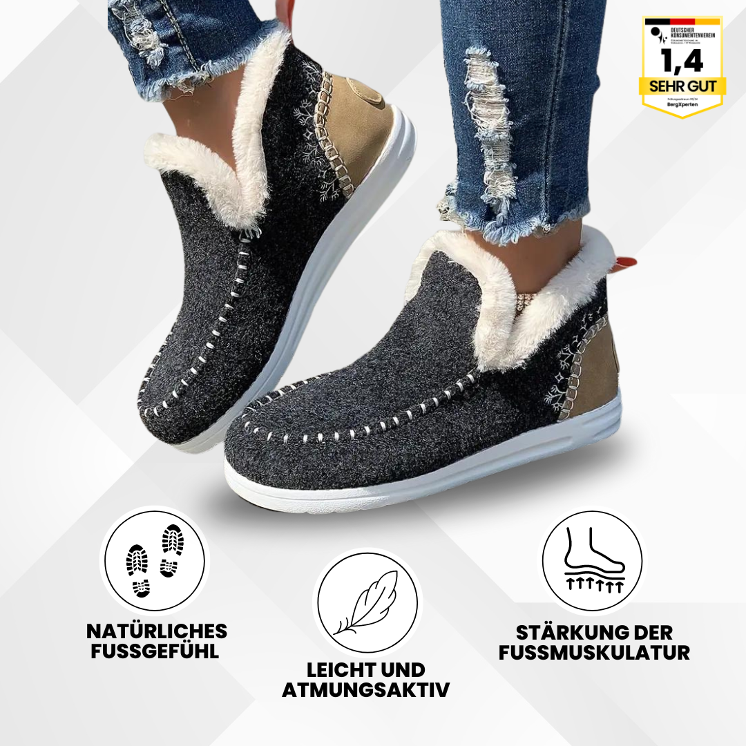 Ewerydays | OrthoComfy - ergonomischer schmerzlindernder Komfortschuh - Plüschgefüttert