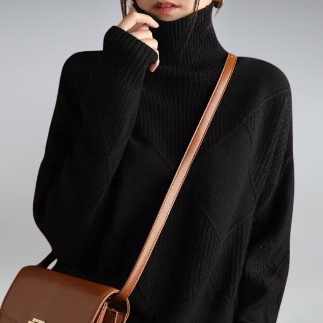 Ewerydays | Kuscheliger Kaschmir Damen Rollkragenpullover