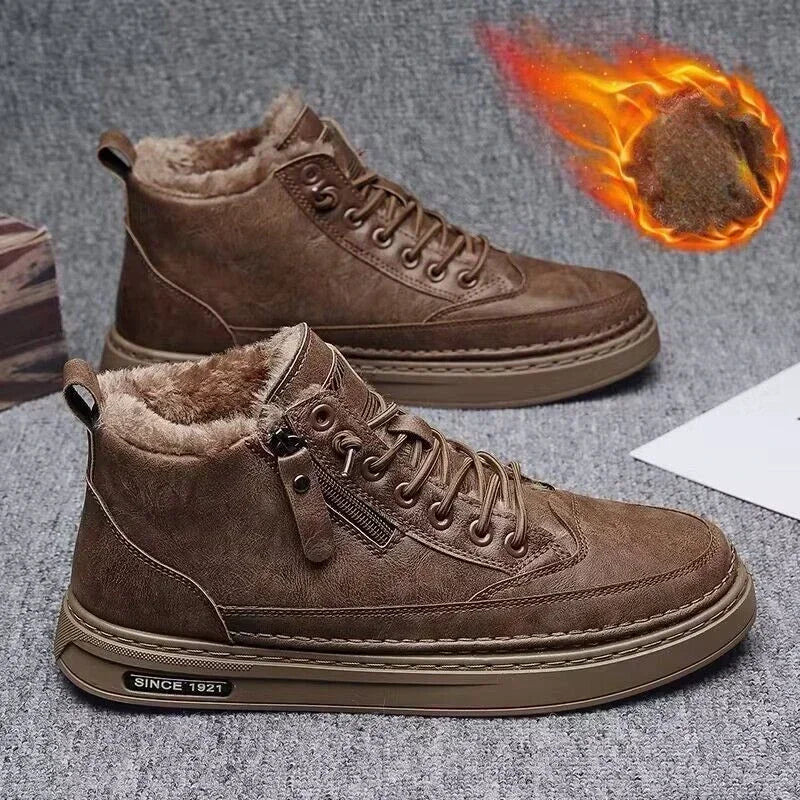Ewerydays | Nordtrek – Herren Schneestiefel mit warmem Baumwollfutter und Anti-Rutsch-Sohle