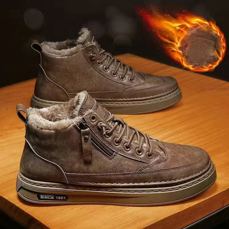 Ewerydays | Nordtrek – Herren Schneestiefel mit warmem Baumwollfutter und Anti-Rutsch-Sohle