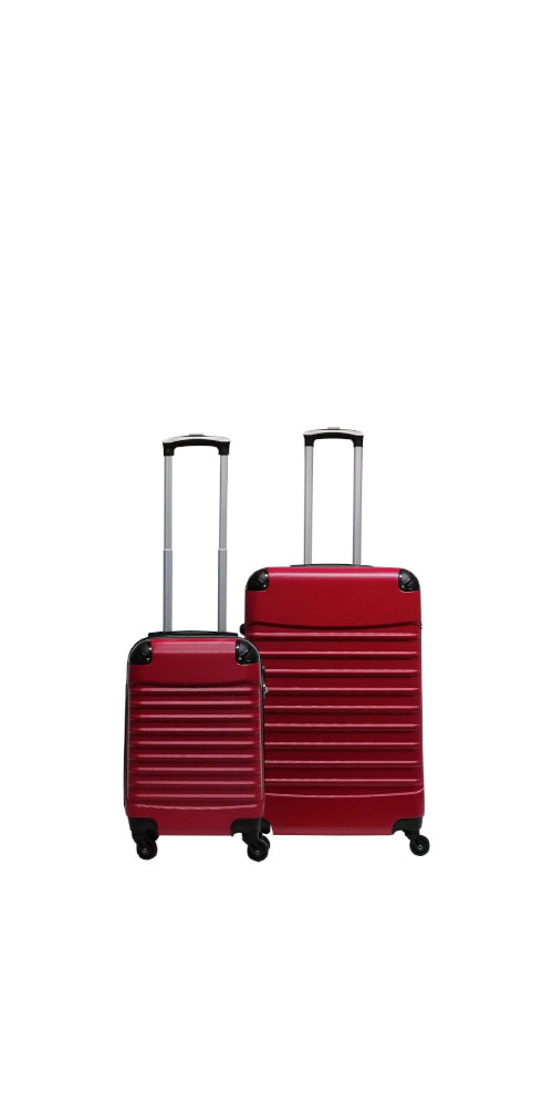Ewerydays | 2-teilige Hartschalen-Kofferset – Siena Rosso