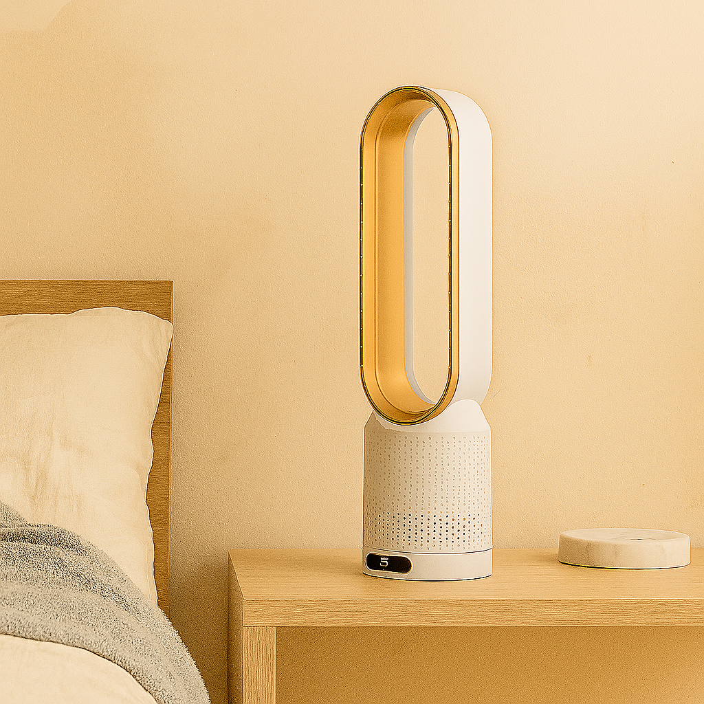 Ewerydays | Tragbarer Luftkühler – Premium Ventilator mit Kühlfunktion & LED-Beleuchtung