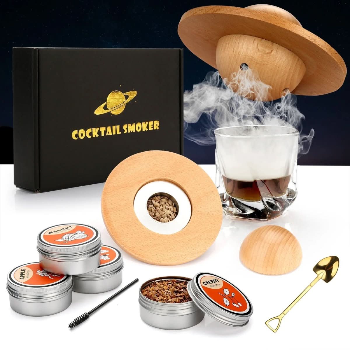 Ewerydays | Cocktail Smoker Set für Whiskey- & Bourbon-Liebhaber