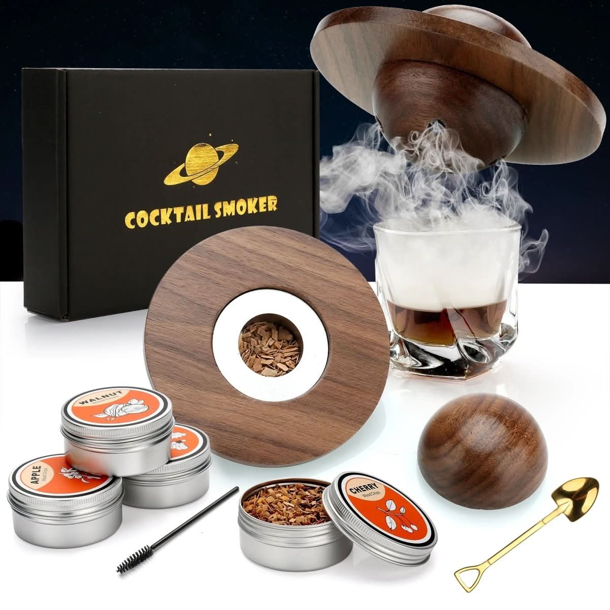 Ewerydays | Cocktail Smoker Set für Whiskey- & Bourbon-Liebhaber