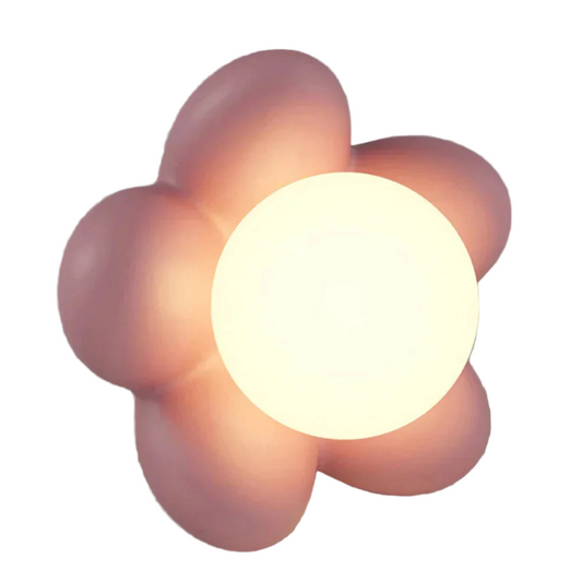 Ewerydays | FloraLux – Moderne Blumen-Wandleuchte LED cremefarben fürs Wohnzimmer