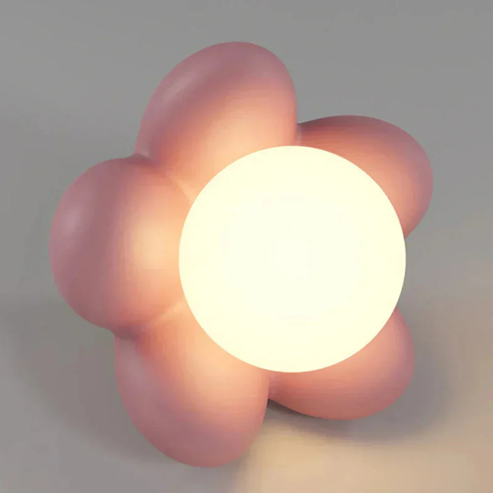 Ewerydays | FloraLux – Moderne Blumen-Wandleuchte LED cremefarben fürs Wohnzimmer