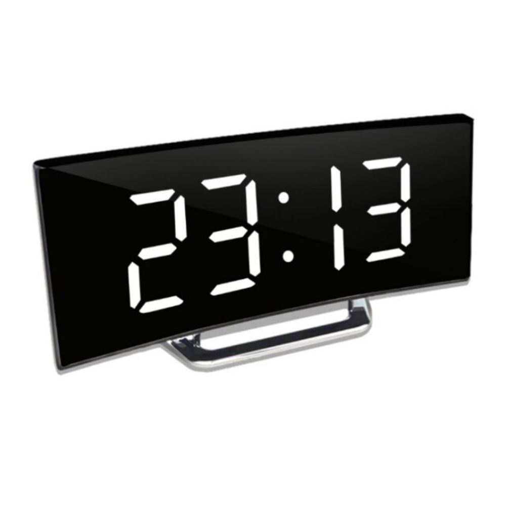 Ewerydays | Curveon - LED-Digitalwecker mit gebogenem Display