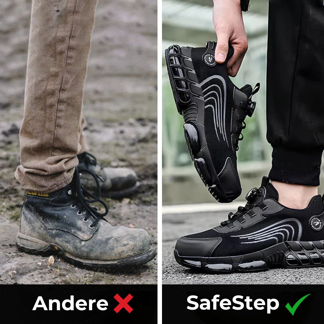Ewerydays | SafeStep - ergonomischer und schmerzlindernder Sicherheitsschuh - Zertifiziert nach EN ISO 20345