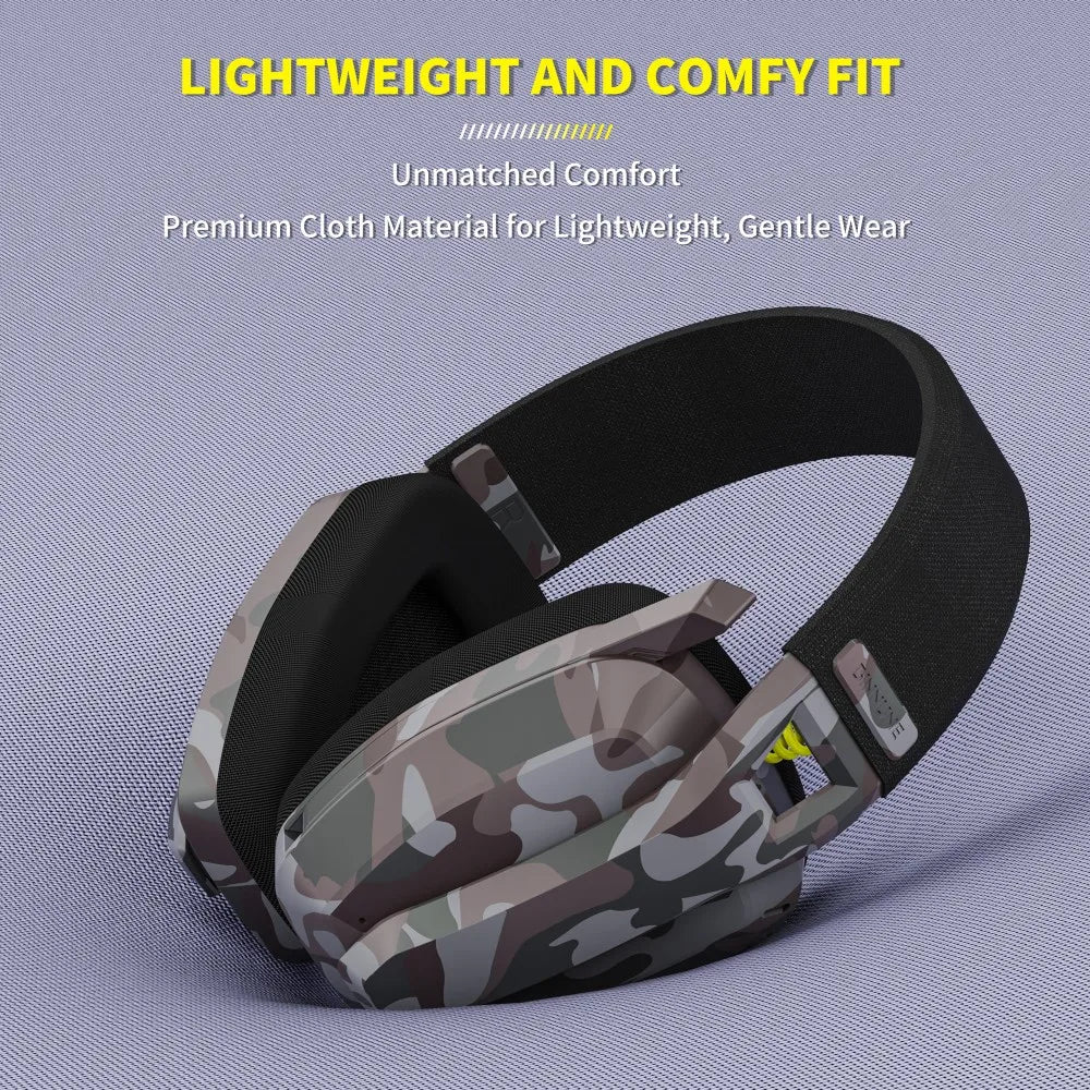 Ewerydays | Binnune – Kabelloses Gaming-Headset 2,4 GHz & BT – PS5, PS4 & PC