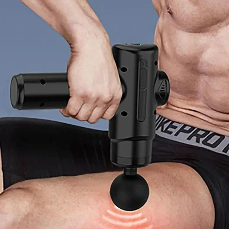 Ewerydays | Elektrische Massagegun mit 8 Aufsätzen für Tiefengewebemassage