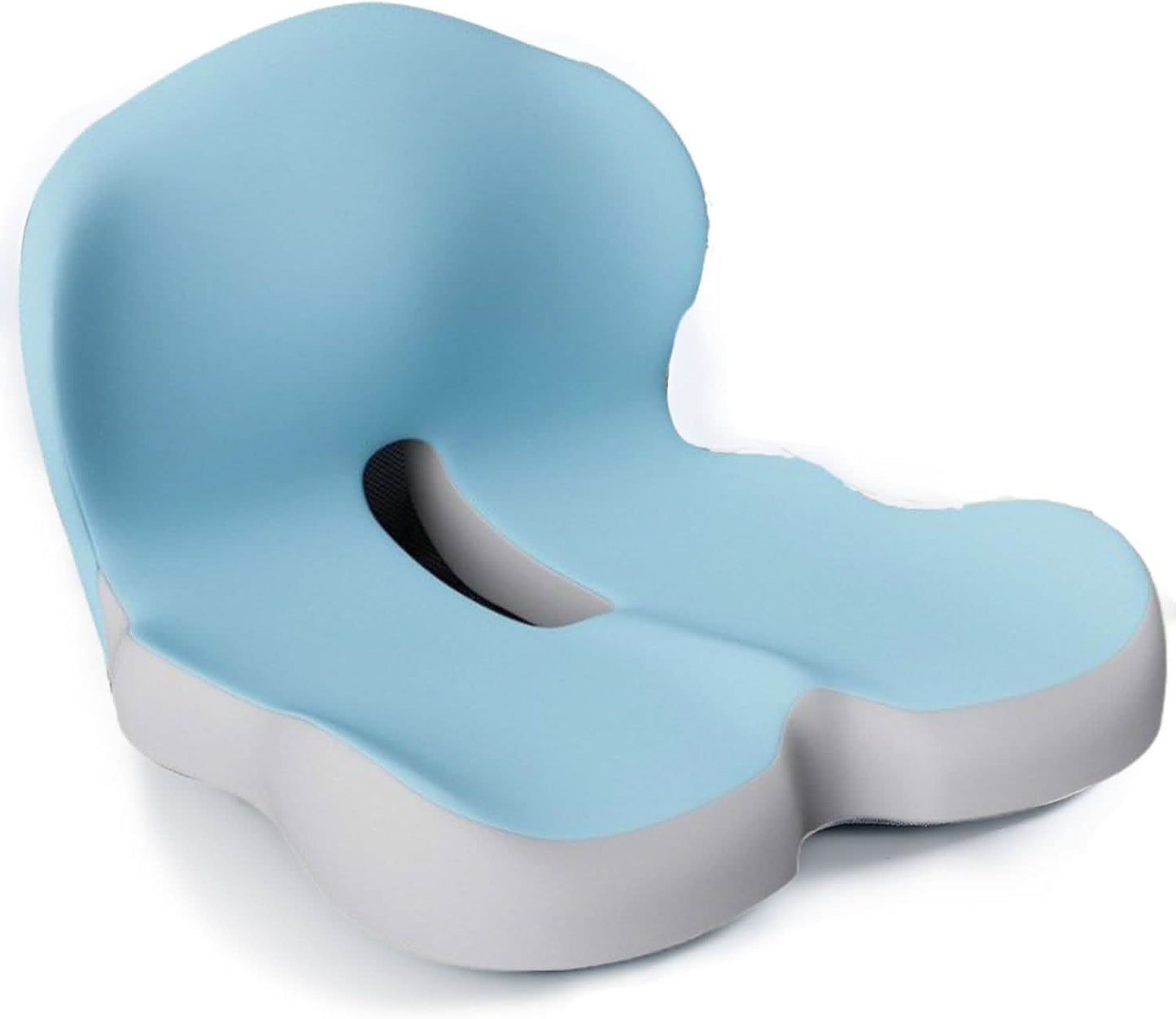 Ewerydays | Ergonomisches Sitzkissen mit Lendenstütze für Büro, Auto & Reisen