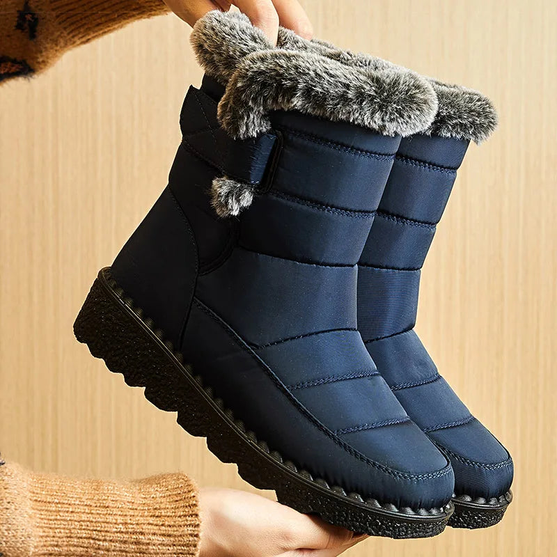 Ewerydays | Fionara – Damen Winterstiefel wasserdicht mit Pelzfutter, knöchelhoch
