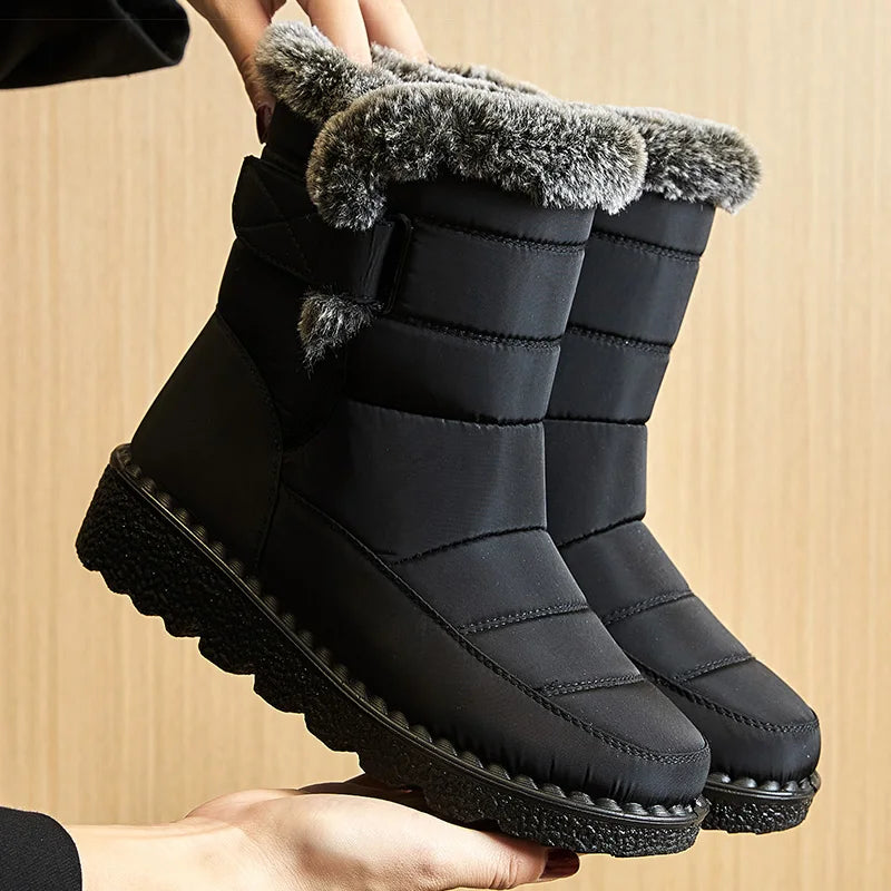 Ewerydays | Fionara – Damen Winterstiefel wasserdicht mit Pelzfutter, knöchelhoch