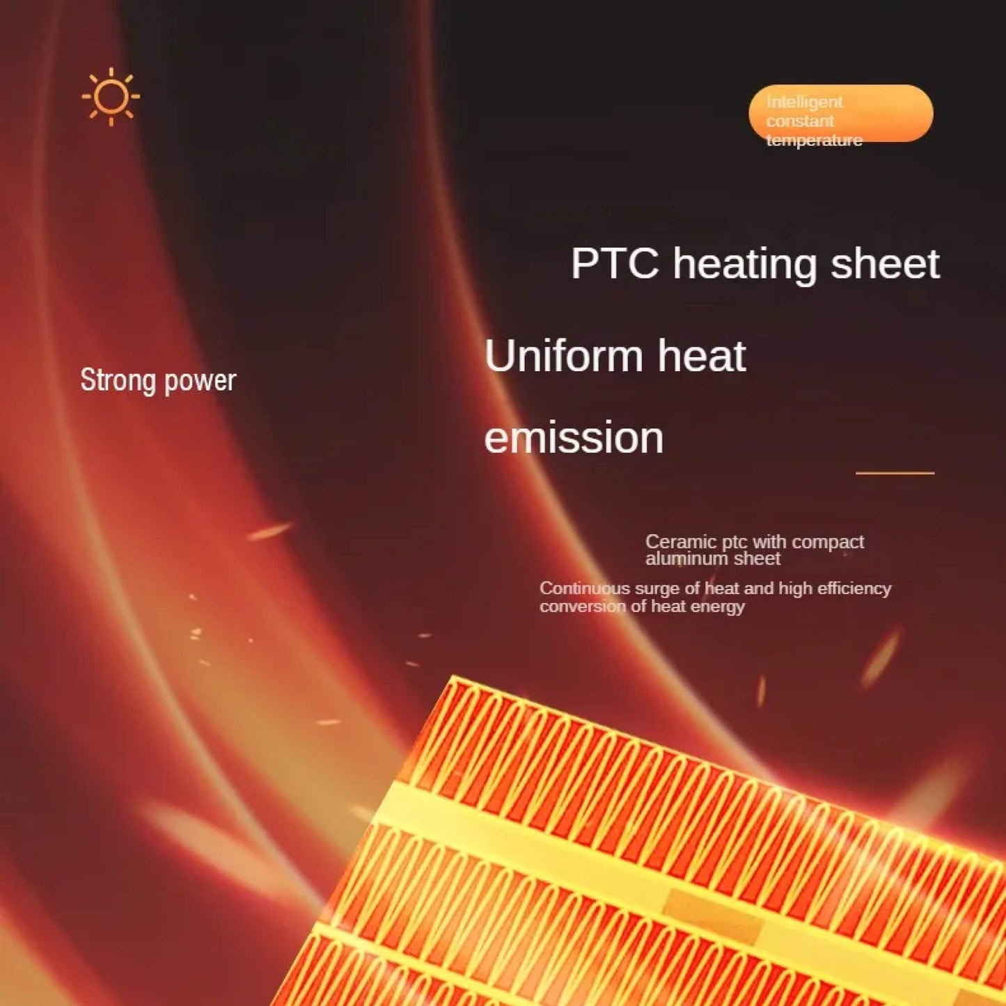 Ewerydays | BreezeHeat | Kompakte Heizlüfter – Schnelles Heizen für Zuhause und Büro