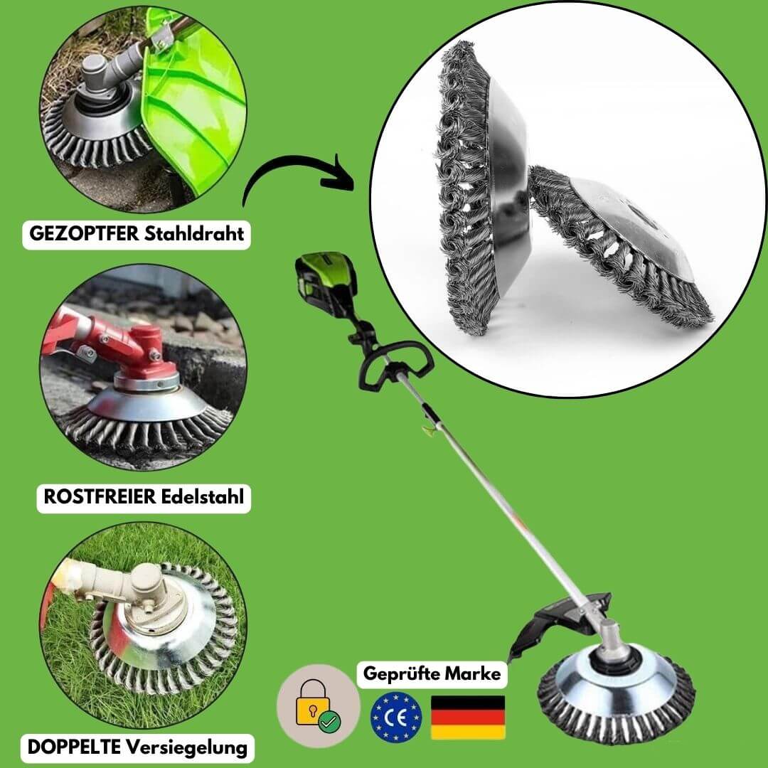 Ewerydays | ProfiTrim - Der unzerstörbare Rasentrimmer inkl. Gratis Montage-Set
