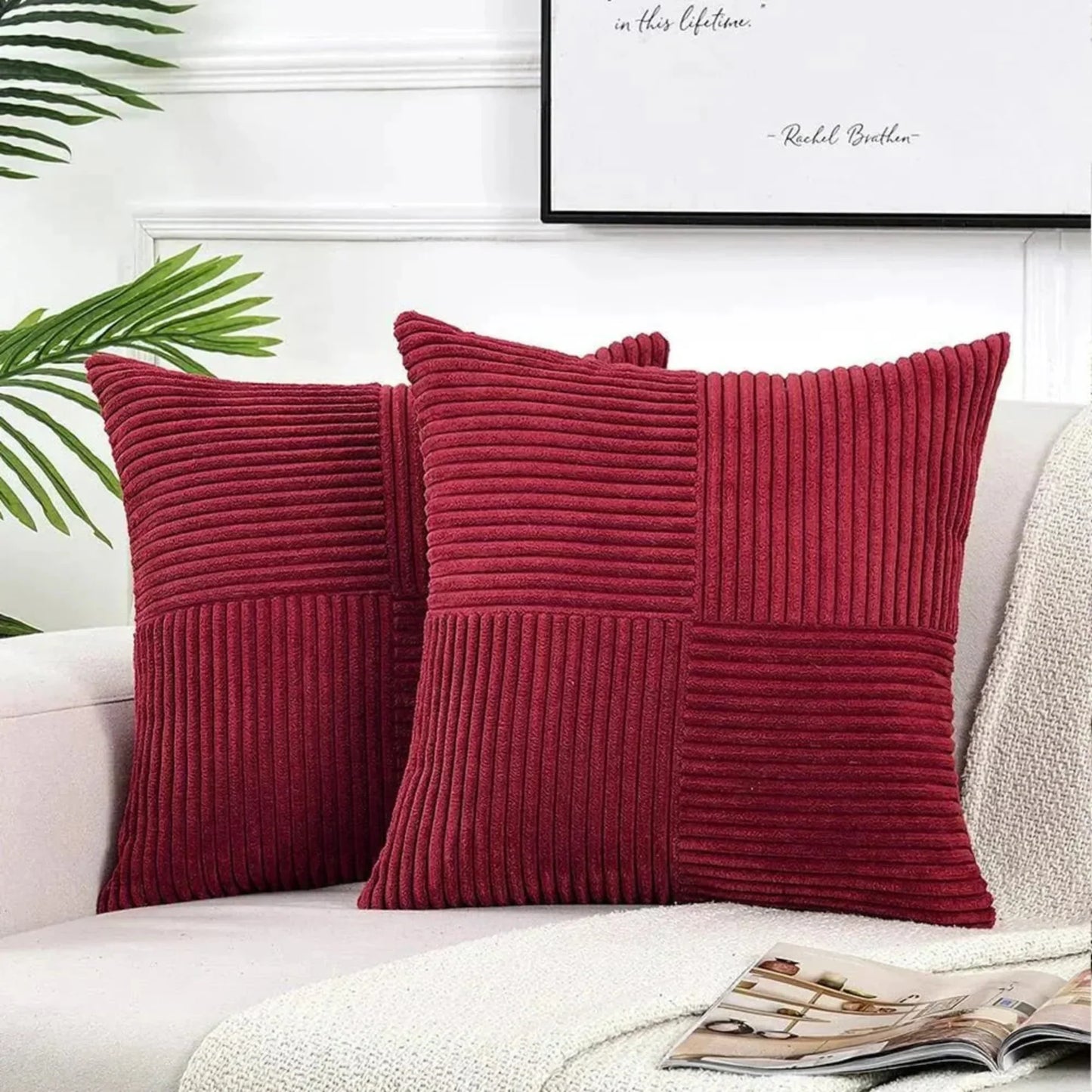 Ewerydays | Luxus-Kissenbezüge aus Samt - weich und luxuriös für Sofa und Bett