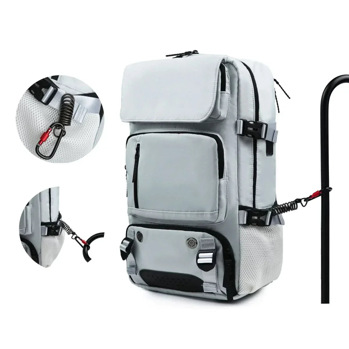 Ewerydays | Großer wasserdichter Reiserrucksack mit USB-Anschluss