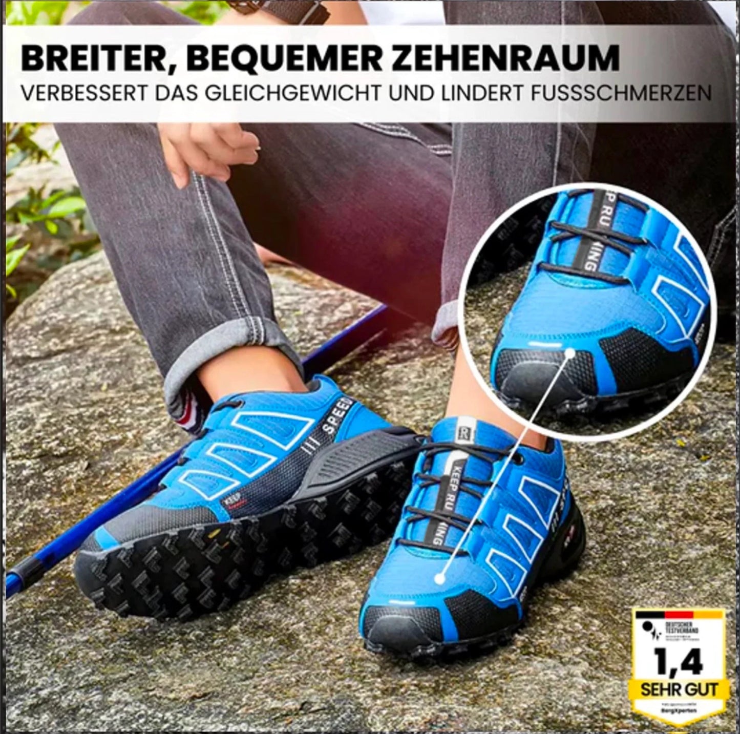 Ewerydays | OrthoTrekking - Orthopädische schmerzlindernde Wanderschuhe
