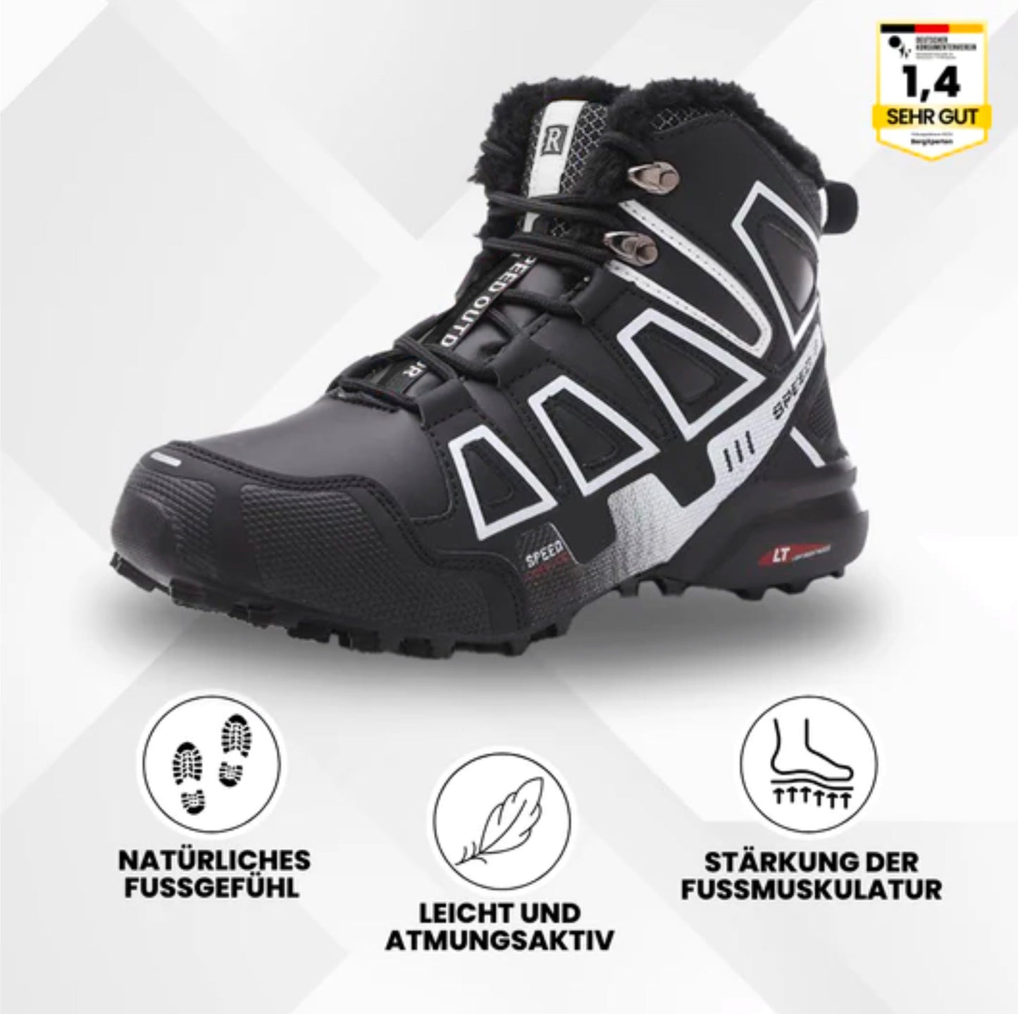 Ewerydays | OrthoTrekking Pro Hallux – ergonomische Hallux Valgus Wander u.-Trekkingschuhe
