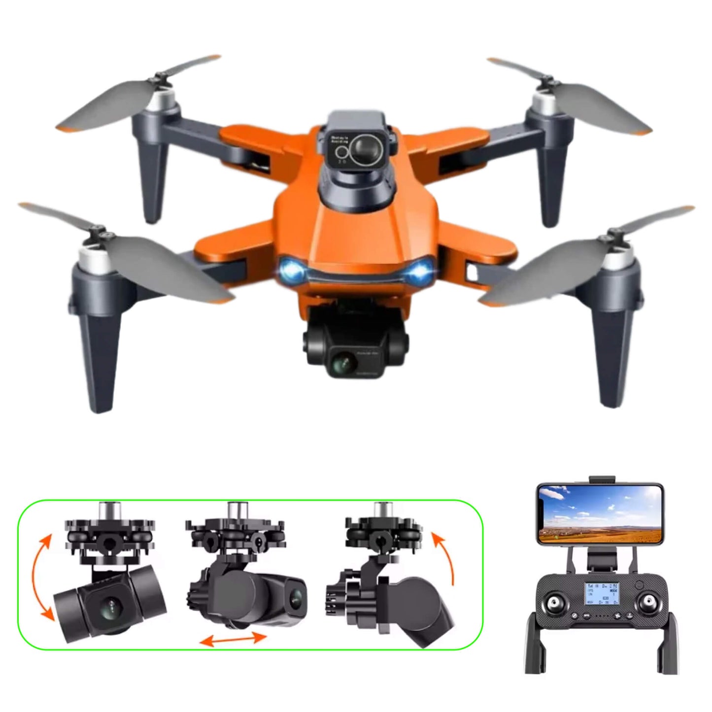 Ewerydays | RG109 Pro Drohne – 8K Dualkamera, GPS & bürstenlose Motoren