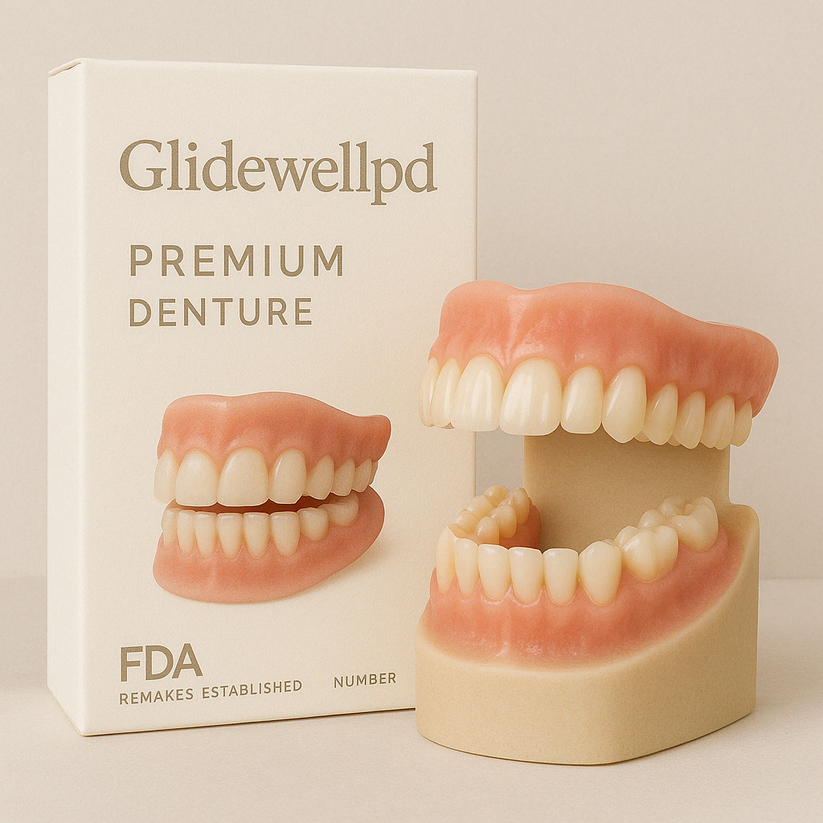Ewerydays | Glidewellpd™ – Premium Vollprothese für natürlichen Tragekomfort