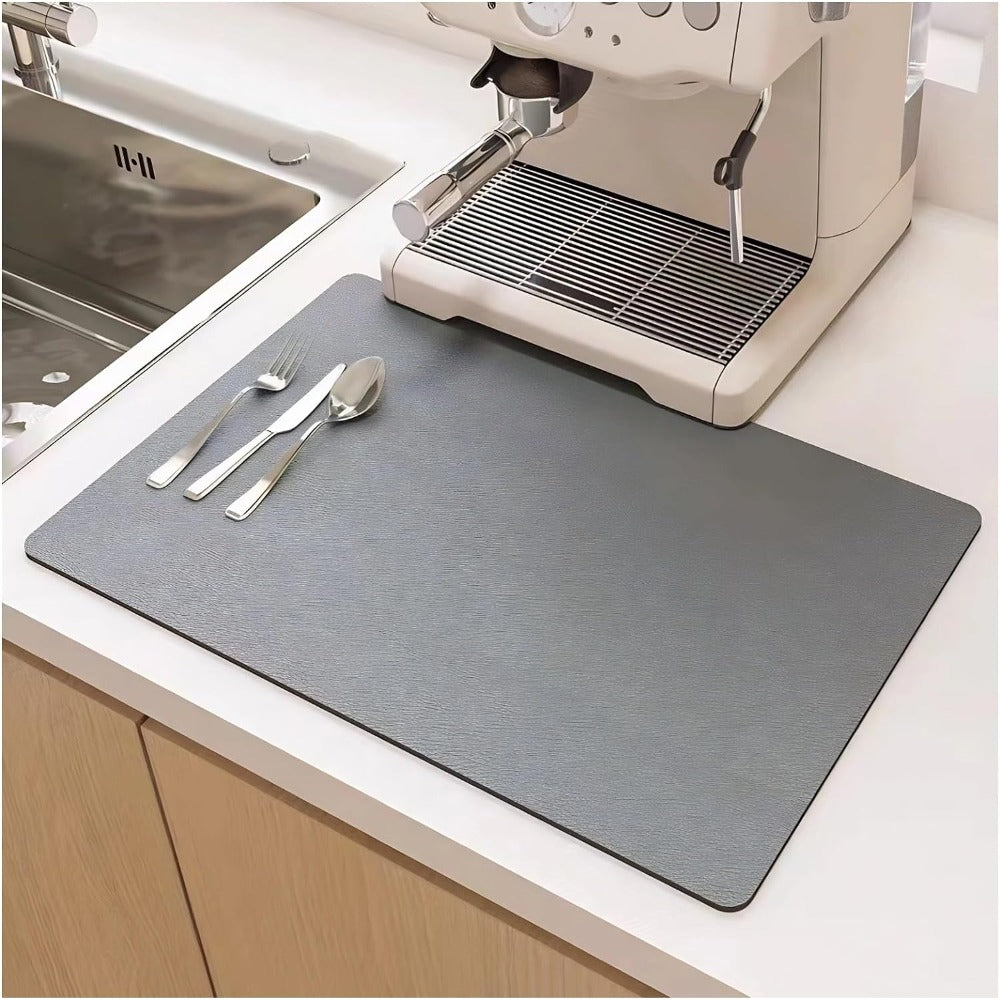 Ewerydays | Schnelltrocknende Küchen-Abtropfmatte – Hochabsorbierend & Praktisch