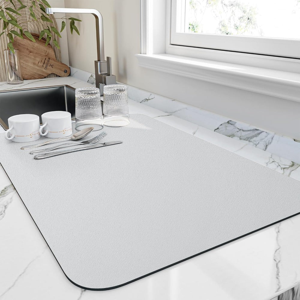 Ewerydays | Schnelltrocknende Küchen-Abtropfmatte – Hochabsorbierend & Praktisch