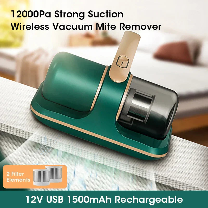 Ewerydays | PureVac – Kabelloser Handstaubsauger Milbenentferner mit UV-Licht 12 kPa