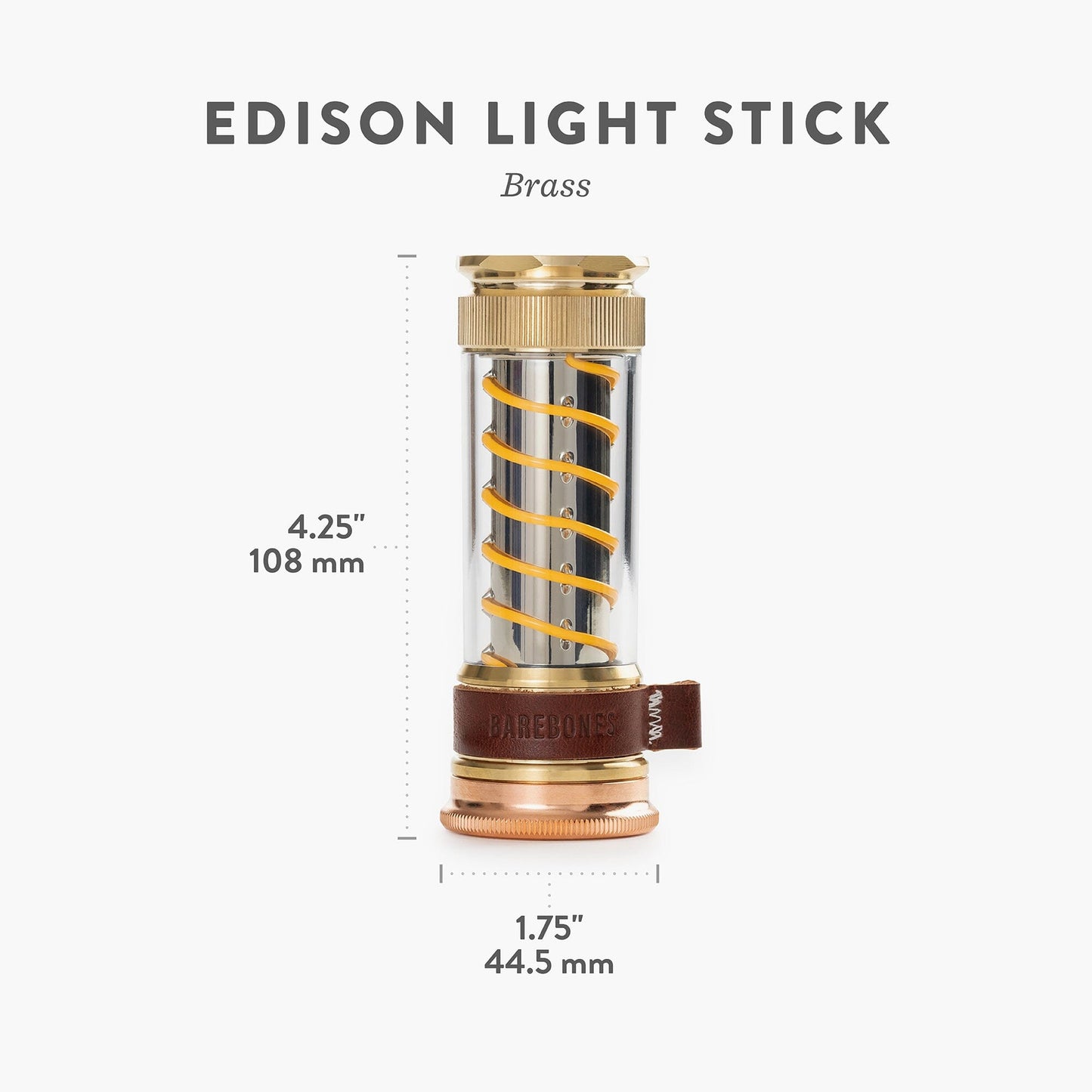 Ewerydays | Edison Light Stick – Mehrzweck-Laterne und Taschenlampe mit USB-C-Aufladung und 7 Leuchtmodi