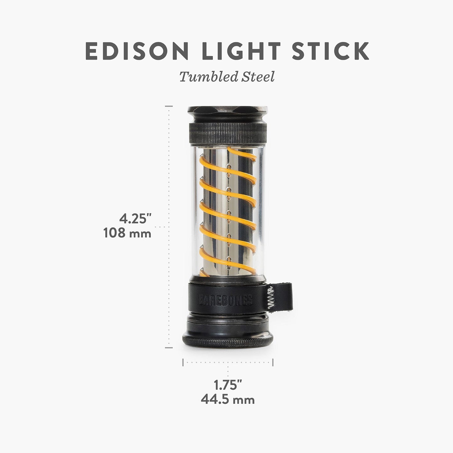 Ewerydays | Edison Light Stick – Mehrzweck-Laterne und Taschenlampe mit USB-C-Aufladung und 7 Leuchtmodi
