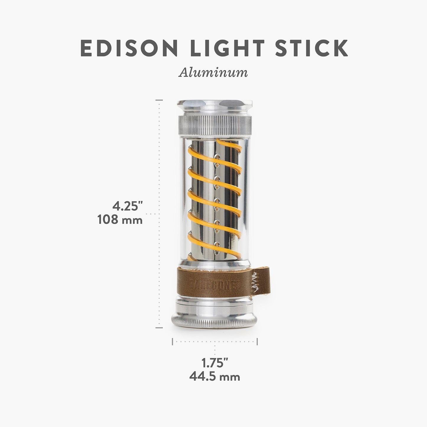 Ewerydays | Edison Light Stick – Mehrzweck-Laterne und Taschenlampe mit USB-C-Aufladung und 7 Leuchtmodi
