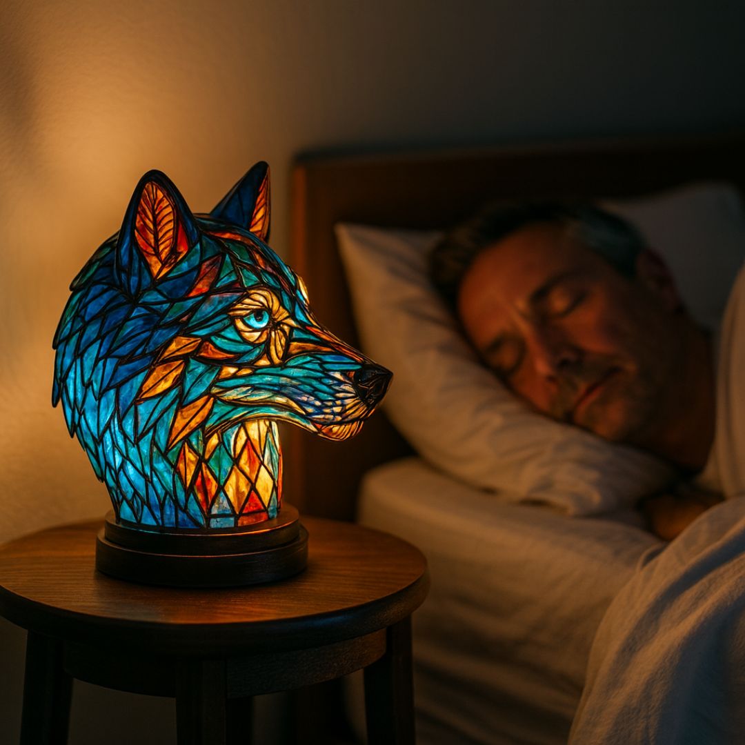 Ewerydays | LeuchtWolf - handgefertigte Lampe, die Herzen erstrahlen lässt