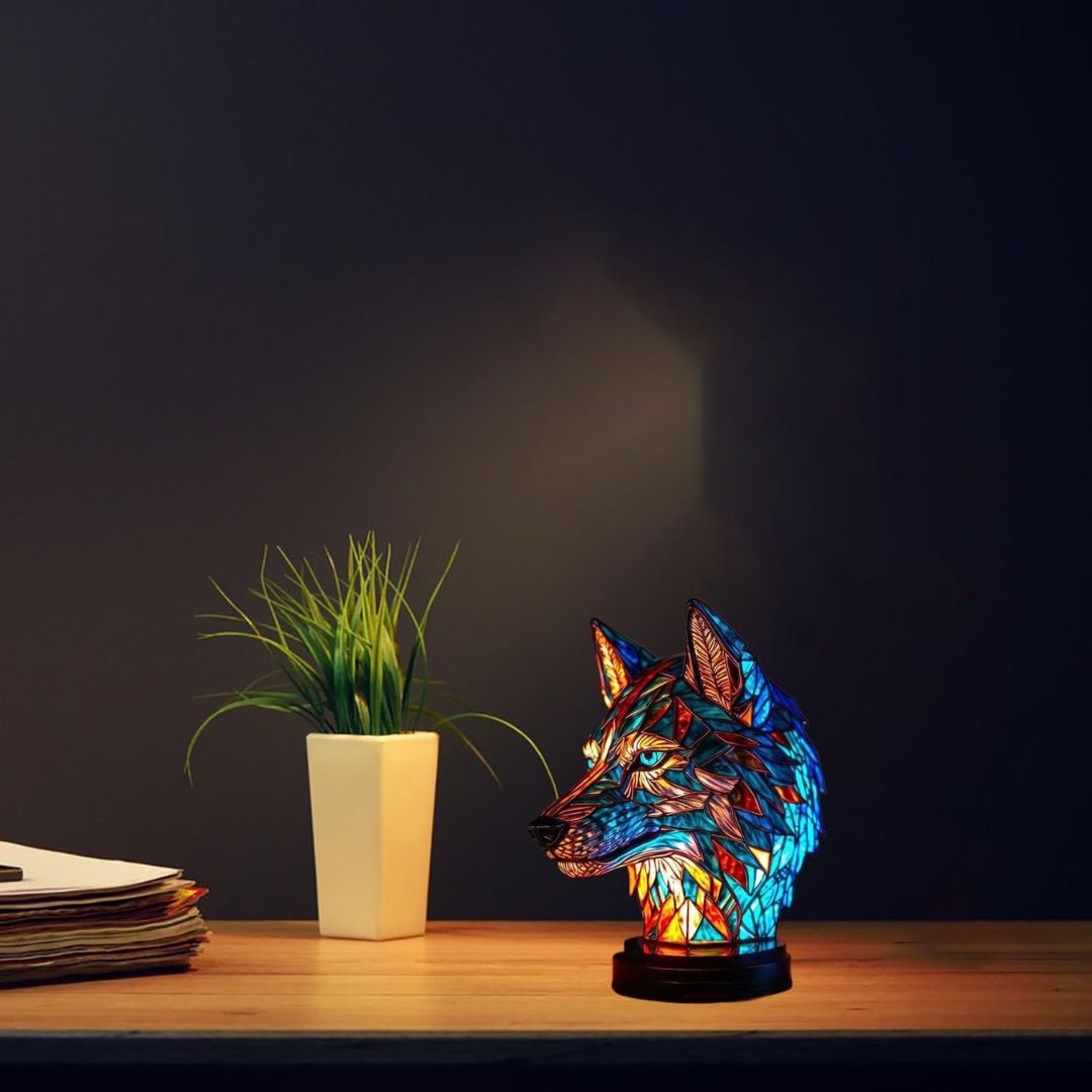 Ewerydays | LeuchtWolf - handgefertigte Lampe, die Herzen erstrahlen lässt