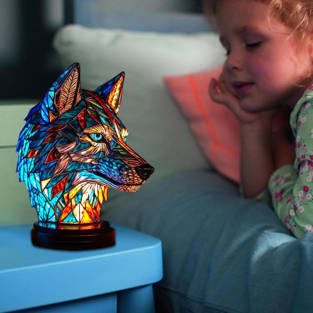 Ewerydays | LeuchtWolf - handgefertigte Lampe, die Herzen erstrahlen lässt