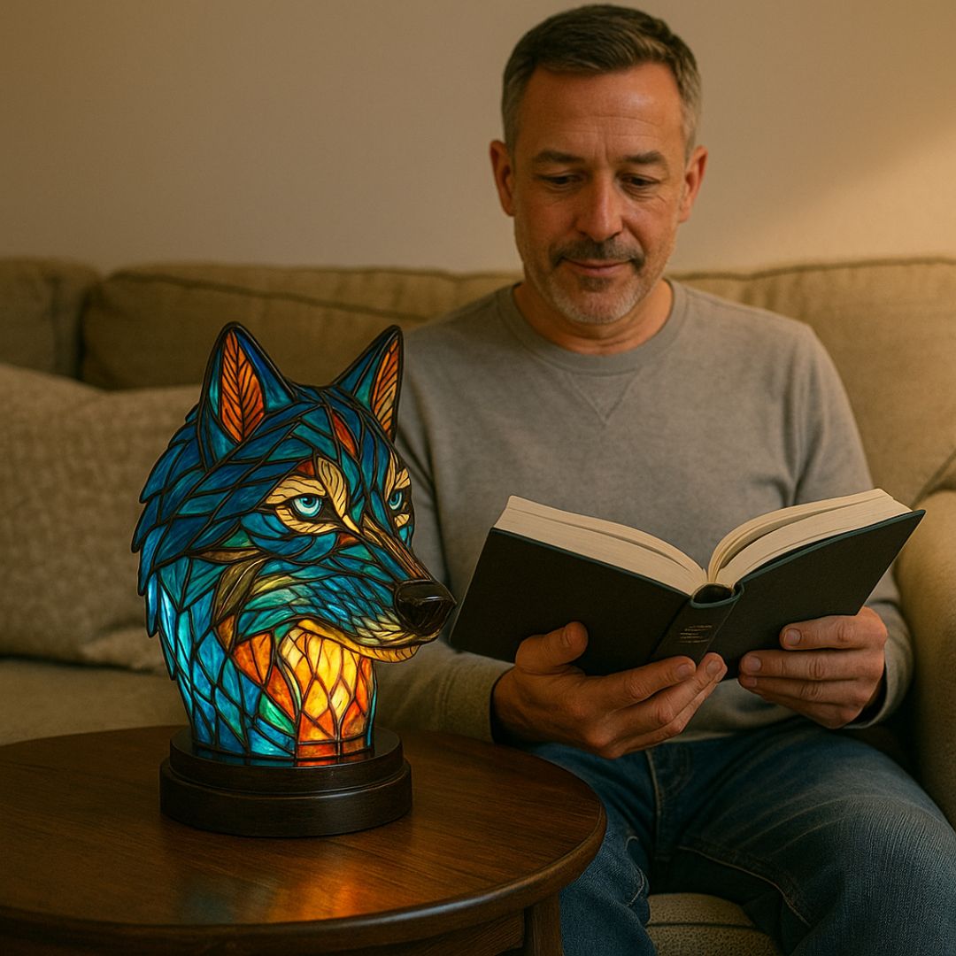 Ewerydays | LeuchtWolf - handgefertigte Lampe, die Herzen erstrahlen lässt