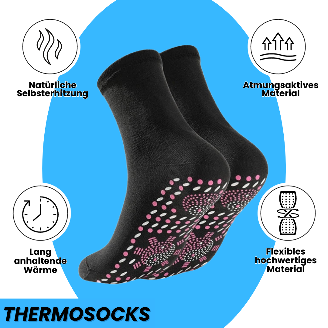 Ewerydays | 4er Set Thermosocks - Selbsterwärmende Thermosocken - Einheitsgröße
