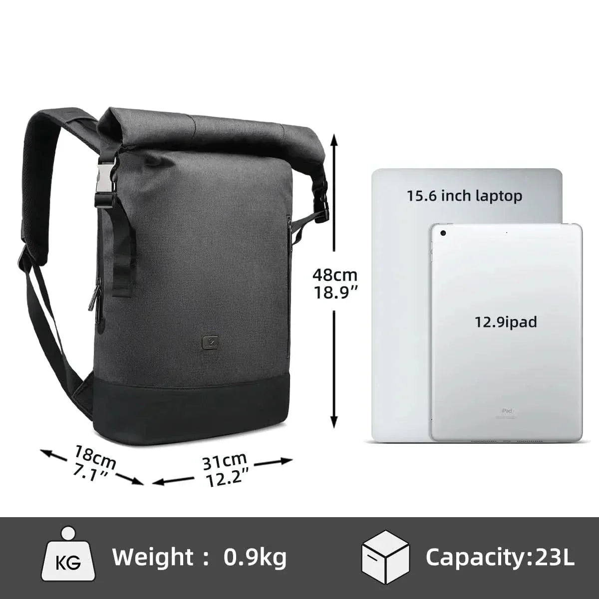 Ewerydays | Multifunktionaler Rucksack für draußen mit USB-Anschluss