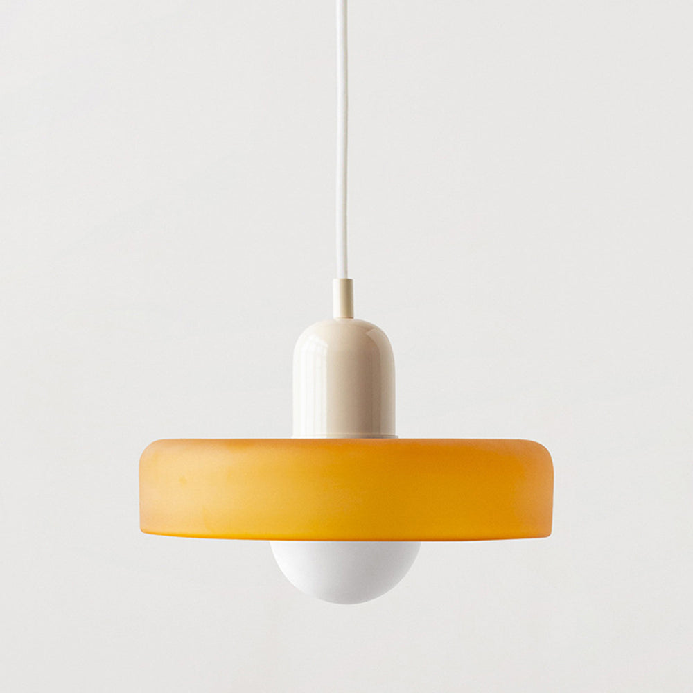 Ewerydays | Bauhaus-Pendelleuchte aus farbigem Glas