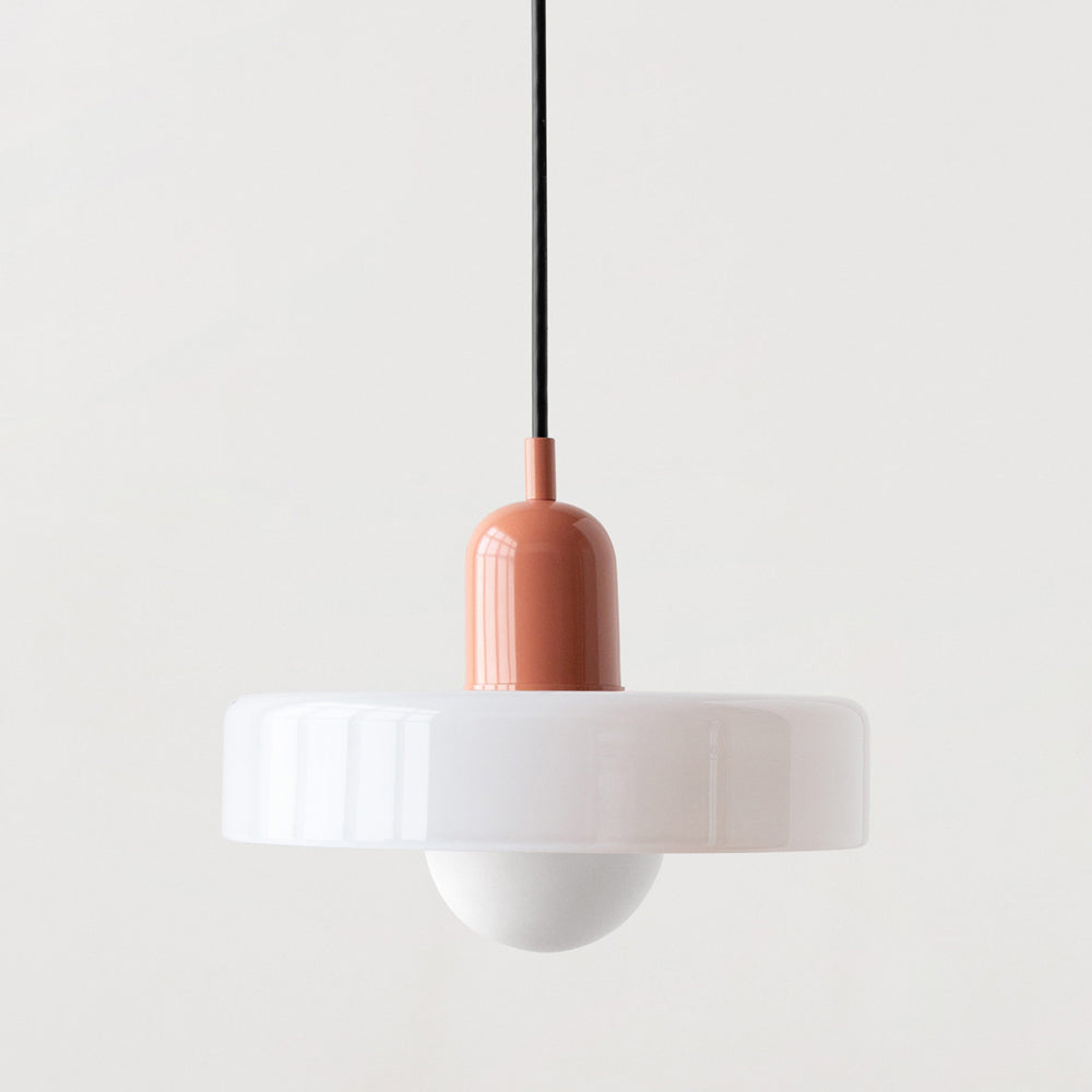 Ewerydays | Bauhaus-Pendelleuchte aus farbigem Glas
