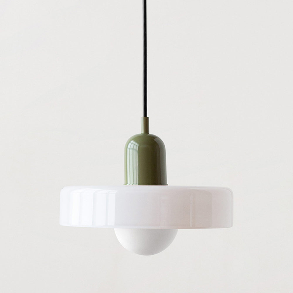 Ewerydays | Bauhaus-Pendelleuchte aus farbigem Glas