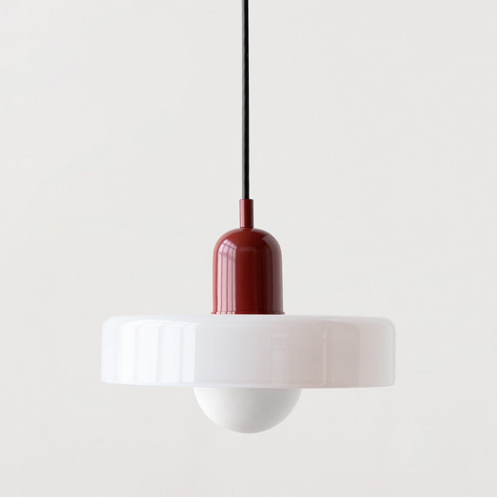 Ewerydays | Bauhaus-Pendelleuchte aus farbigem Glas